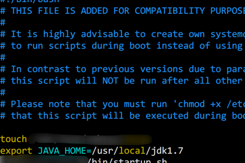 CentOS操作系統下通過rc.local啟動Tomcat失敗的原因