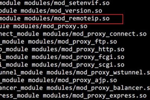 Apache httpd 通過mod_remoteip模塊來獲取CDN或者負載均衡設(shè)備轉(zhuǎn)發(fā)后的用戶真實IP